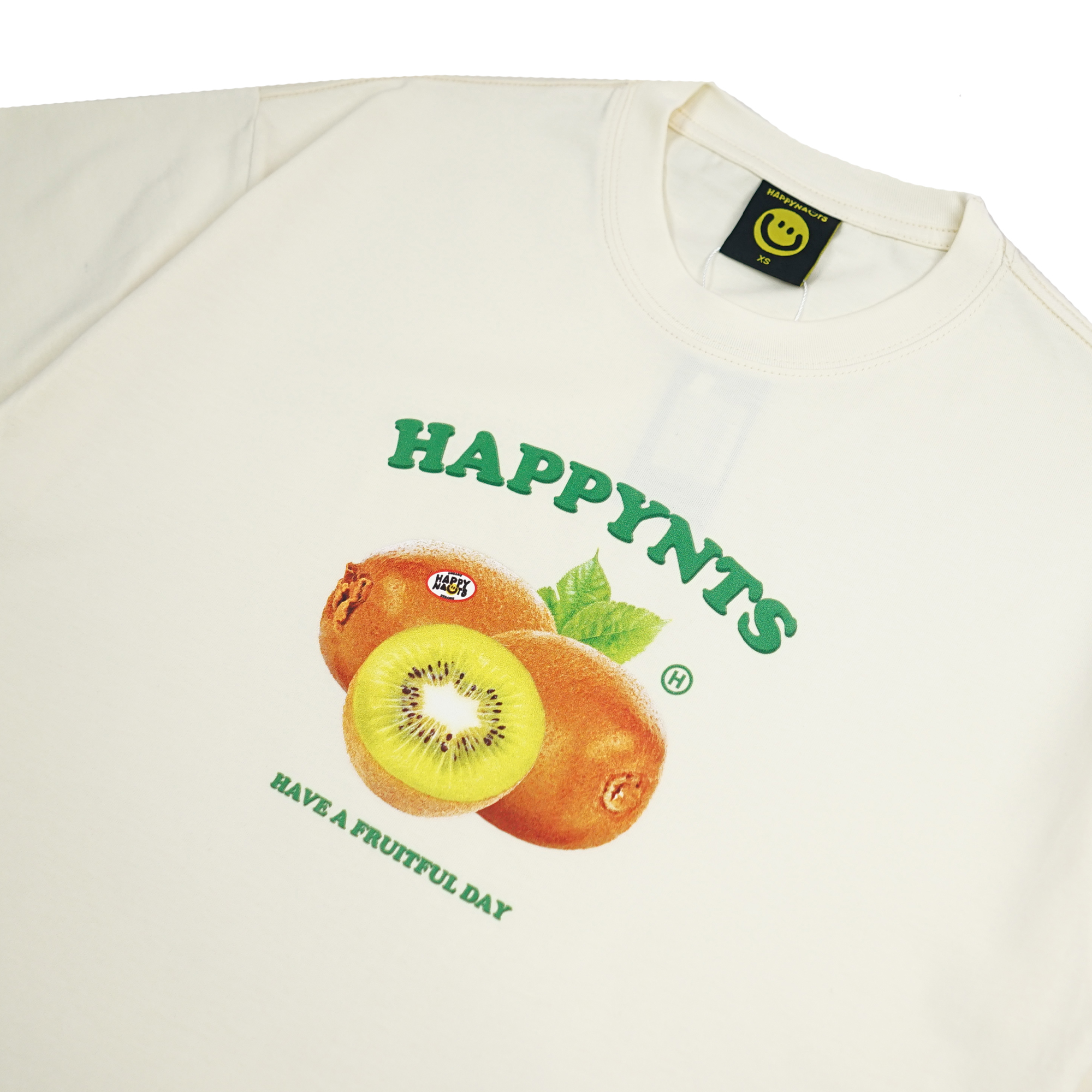 Happynauts Fruit Kiwi Tee - Cream