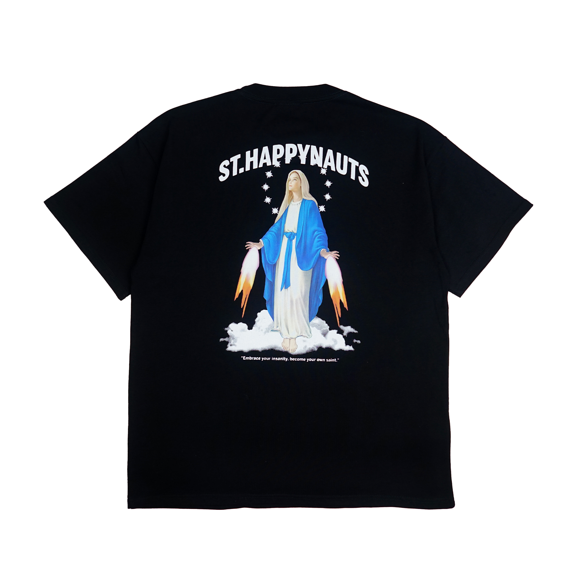 Happynauts Insanity Tee - Black