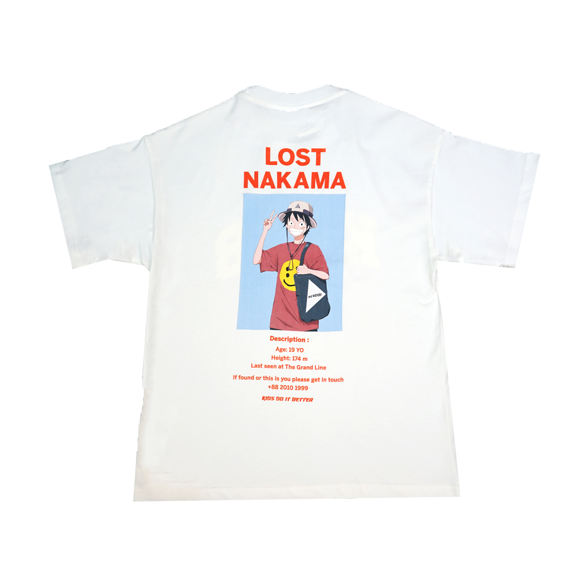 Kdib Luffy 2.0 Tee - White