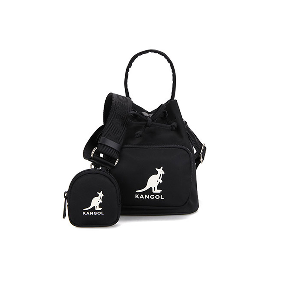 Kangol Day Nylon Bucket Bag - Black