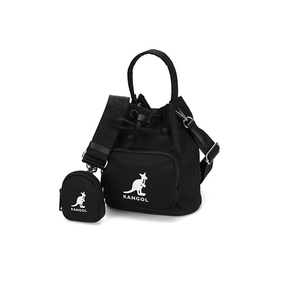 Kangol Day Nylon Bucket Bag - Black