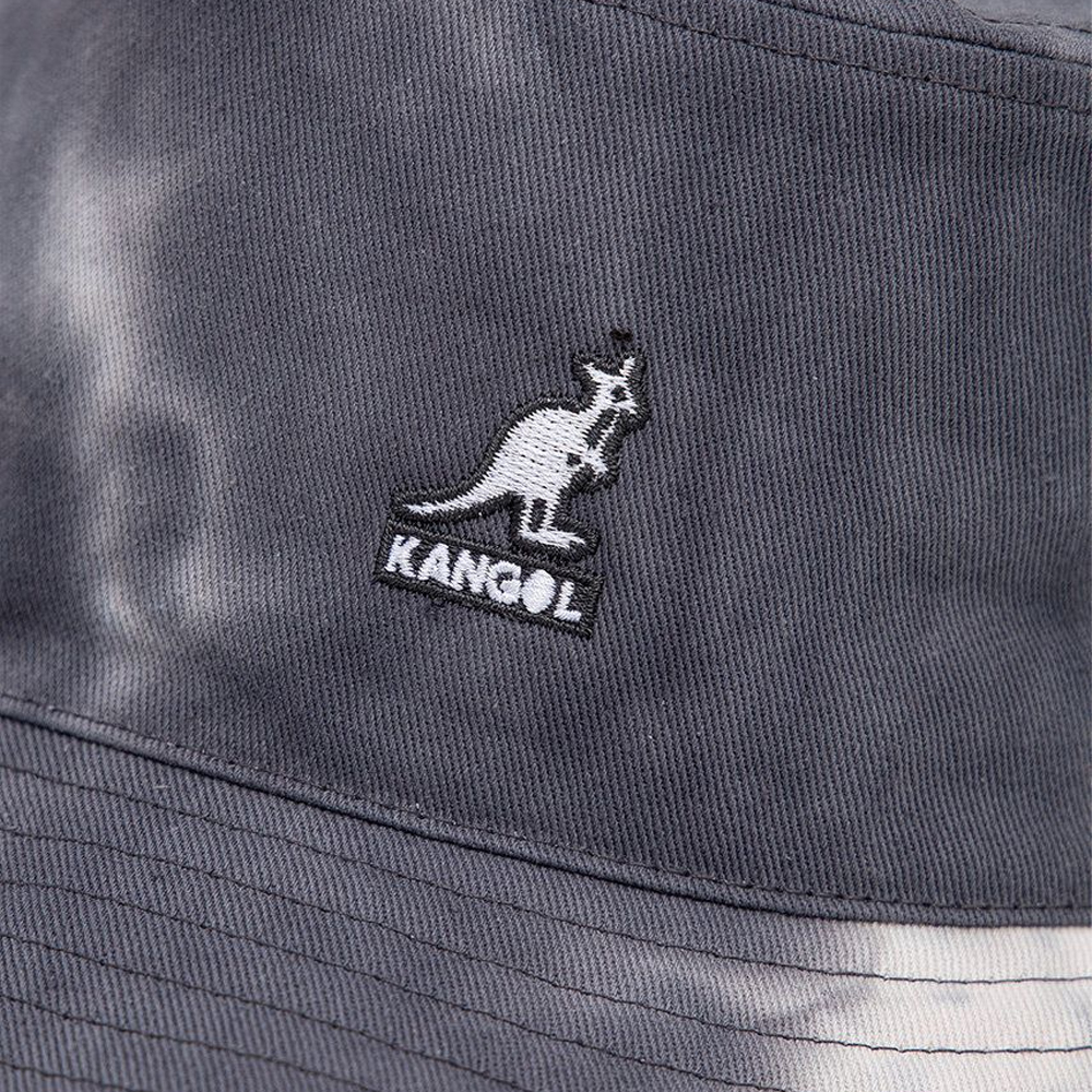 Kangol Tie-Dye Bucket Hat - Smoke