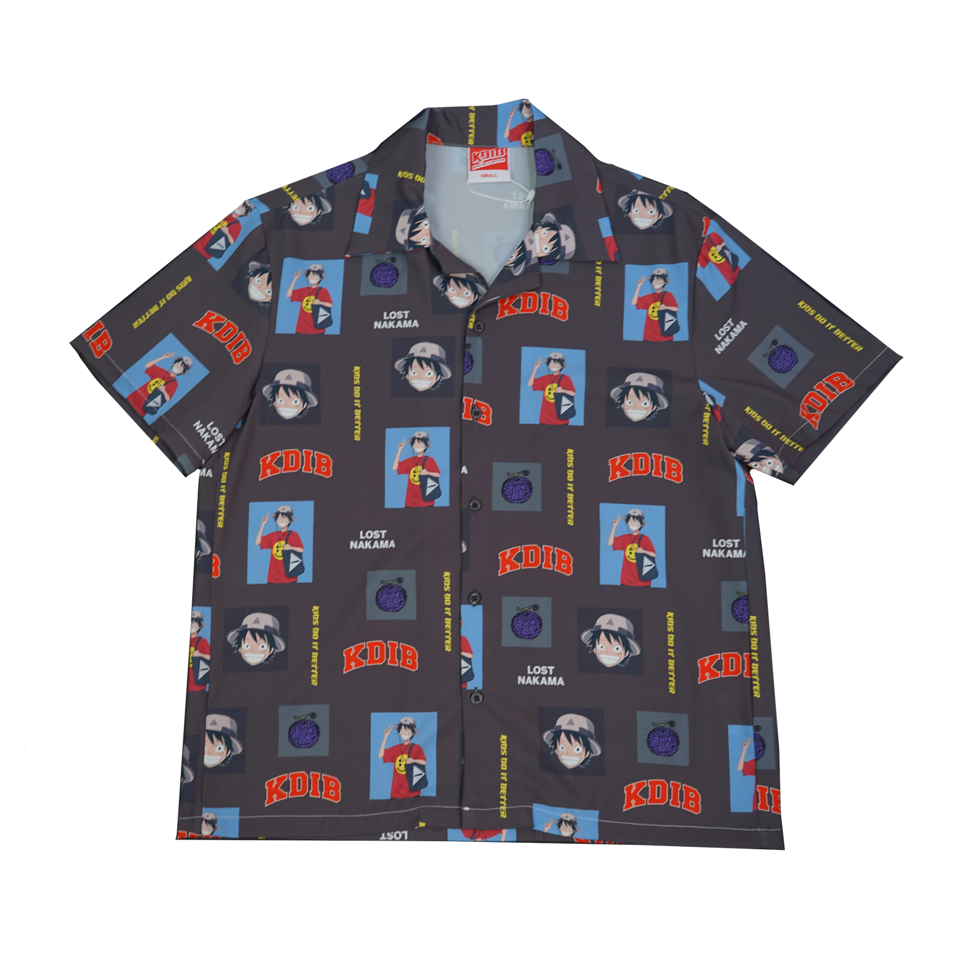 Kdib Luffy Shirt - Grey