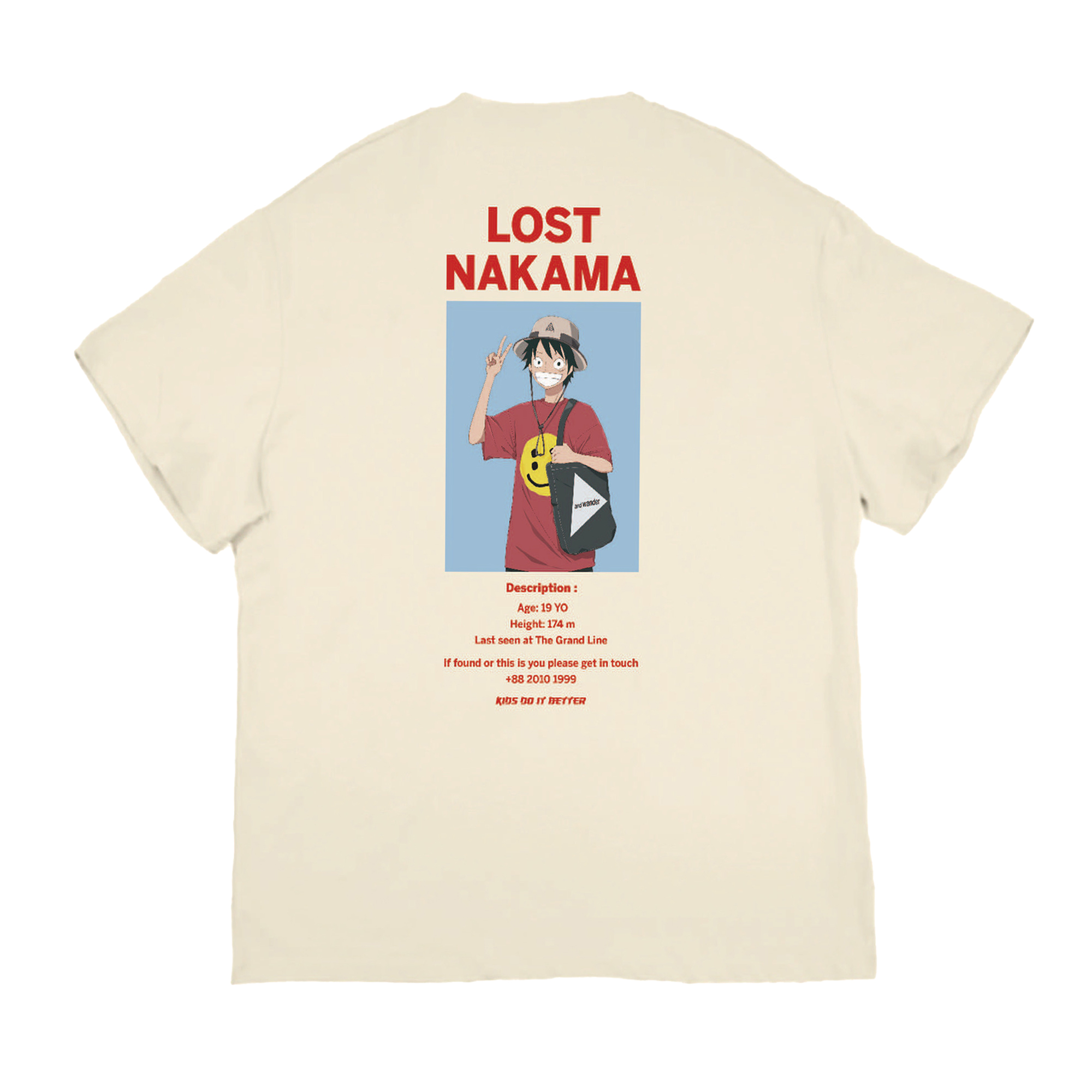 Kdib Luffy 2.0 Tee - Beige