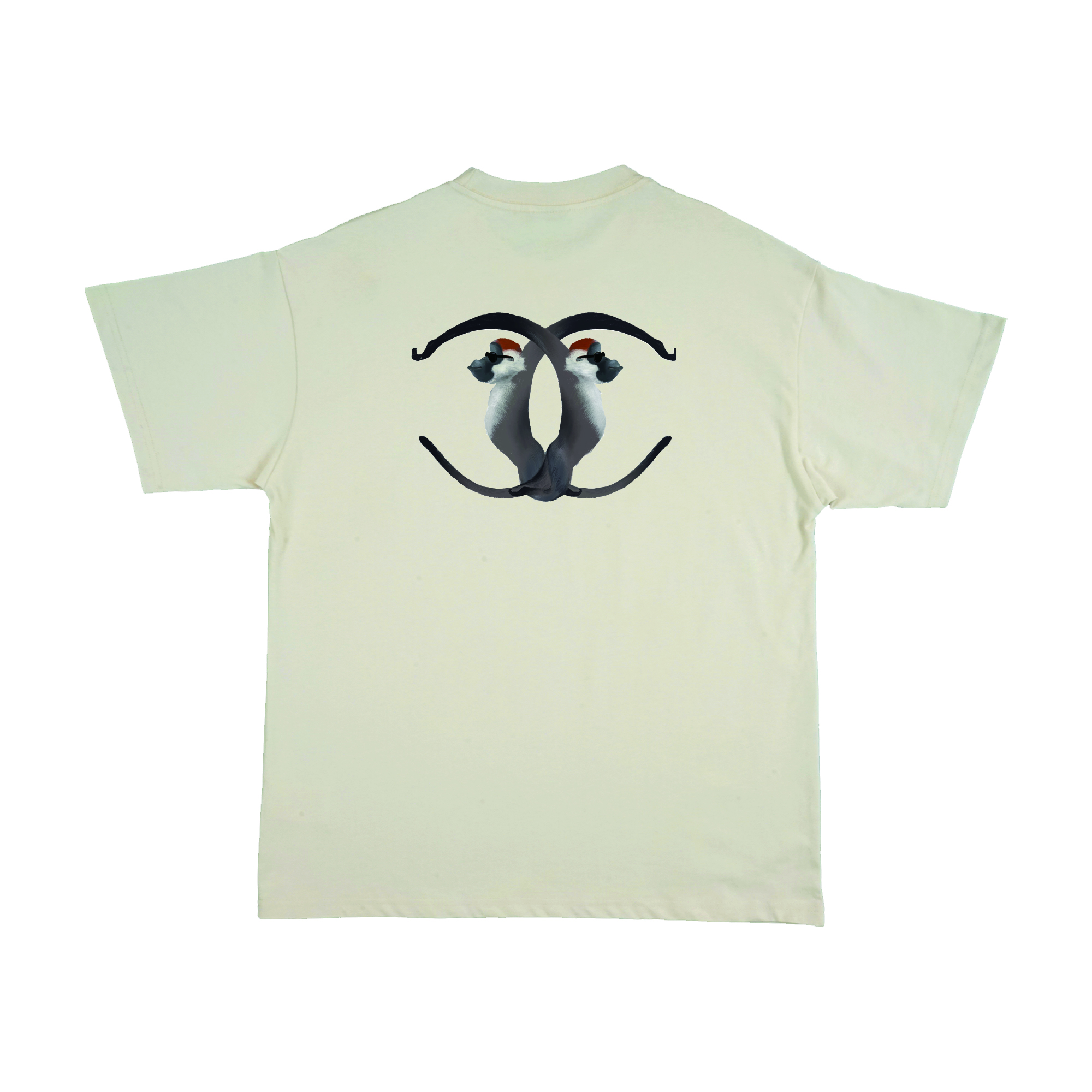 Wtf x Happynauts Mcmd Tee - Beige