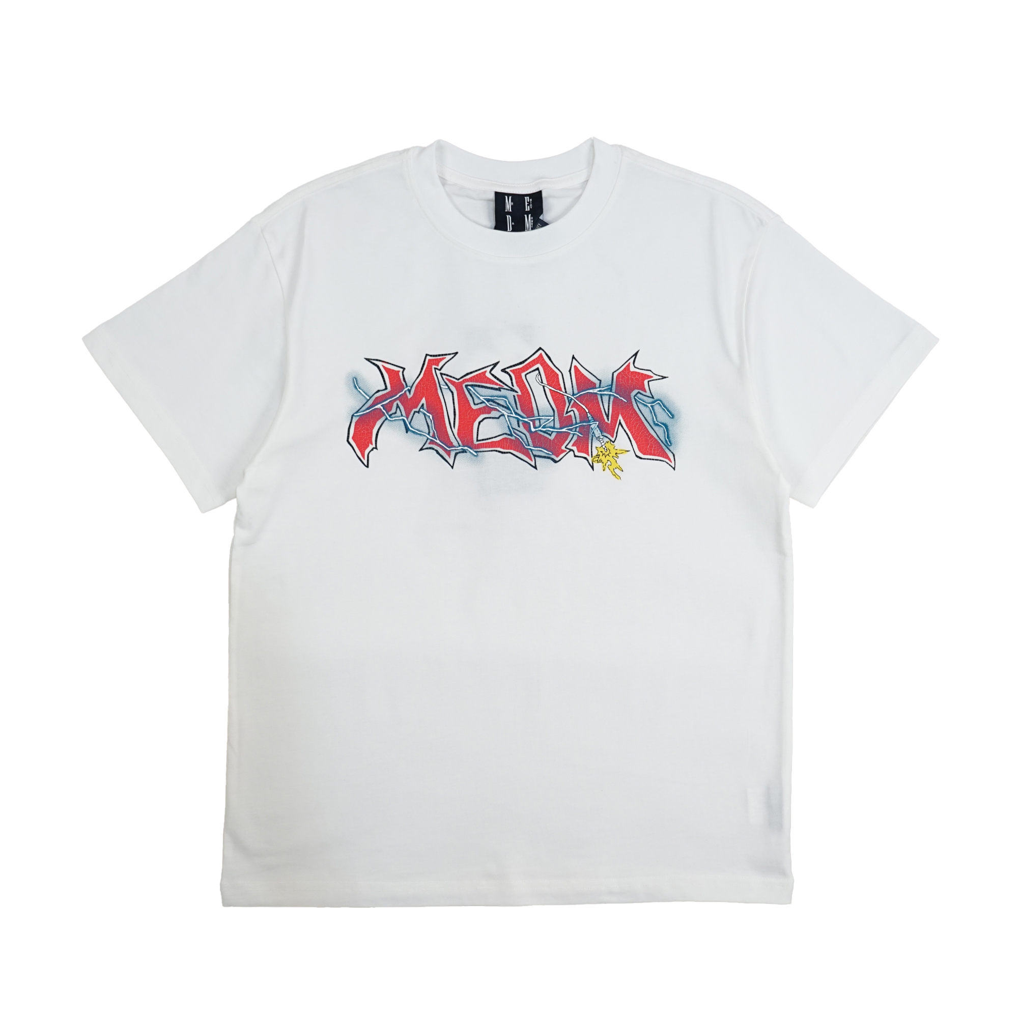 MEDM Colorful Lighting Tee - White