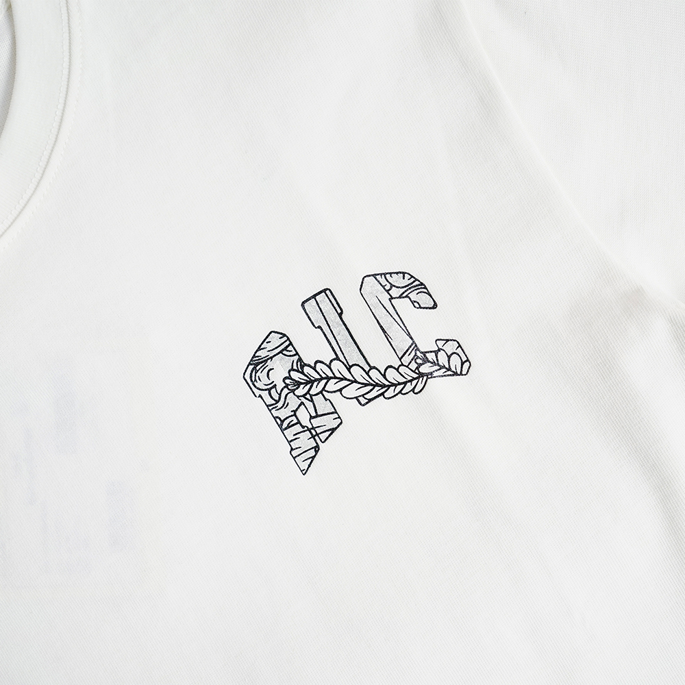 Ric Red Sun Tee - White