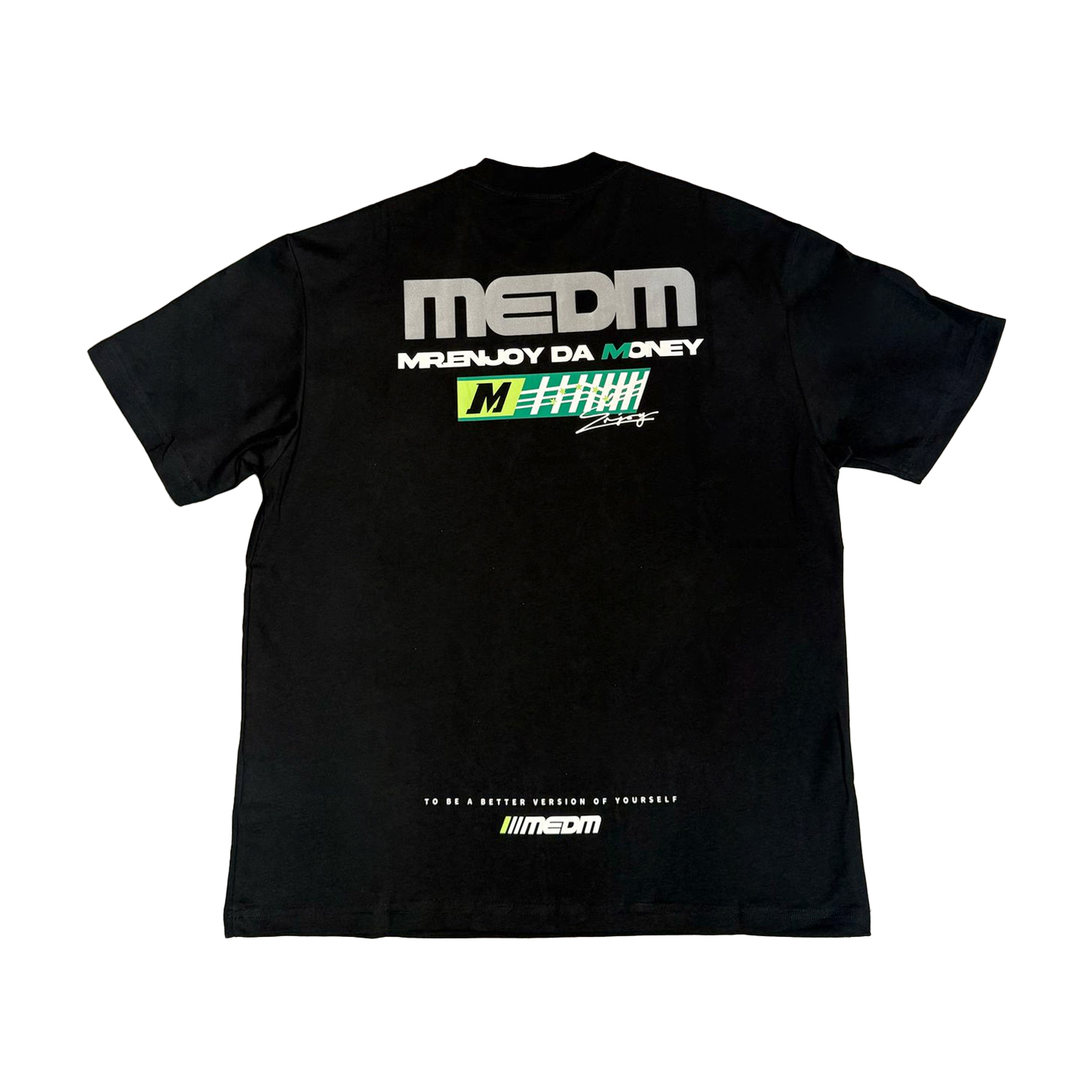 MEDM Racing Speed Tee - Black