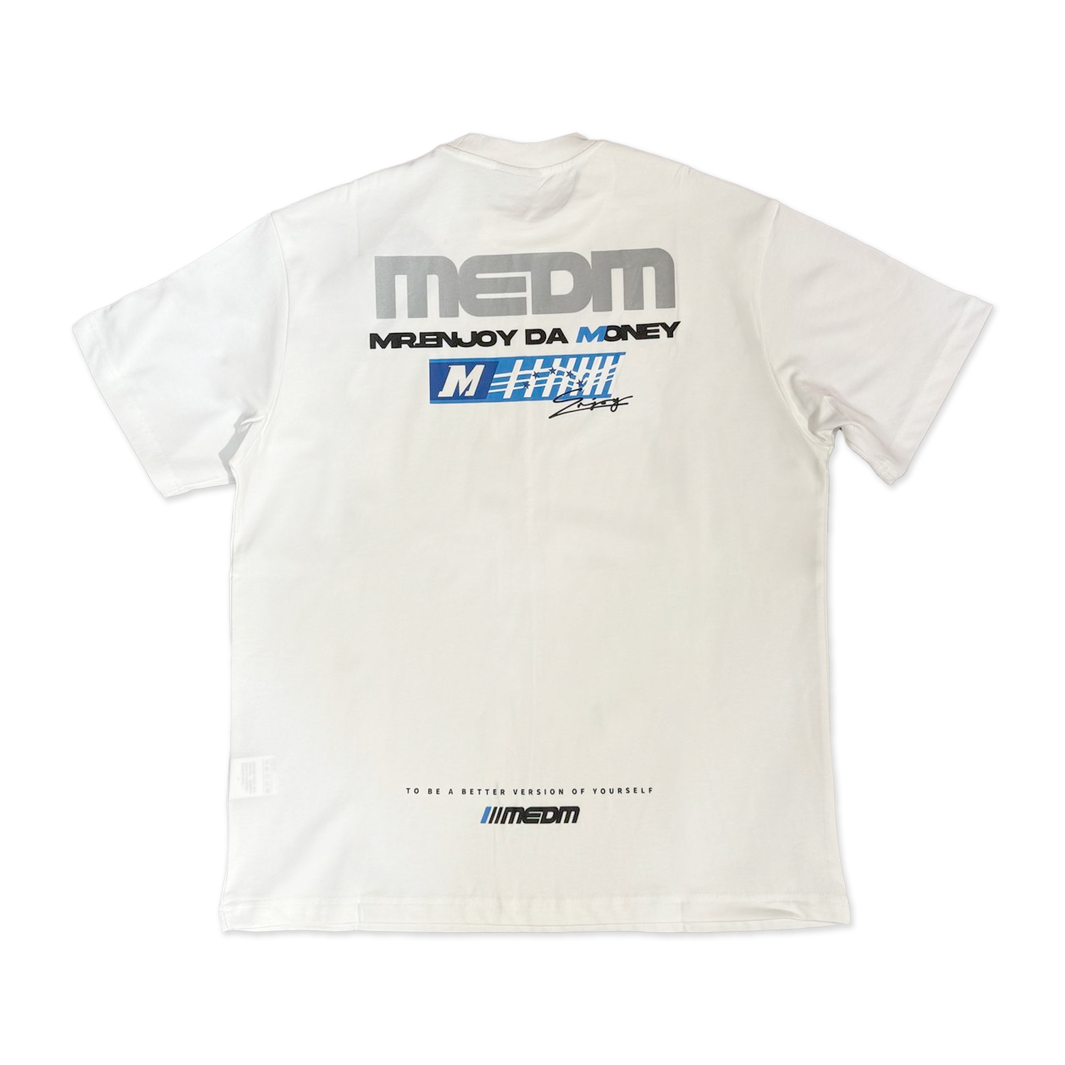 MEDM Racing Speed Tee - White