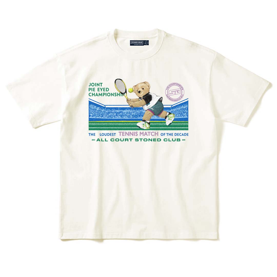 PYC Stoned Bear Tennis Stoned Club Tee