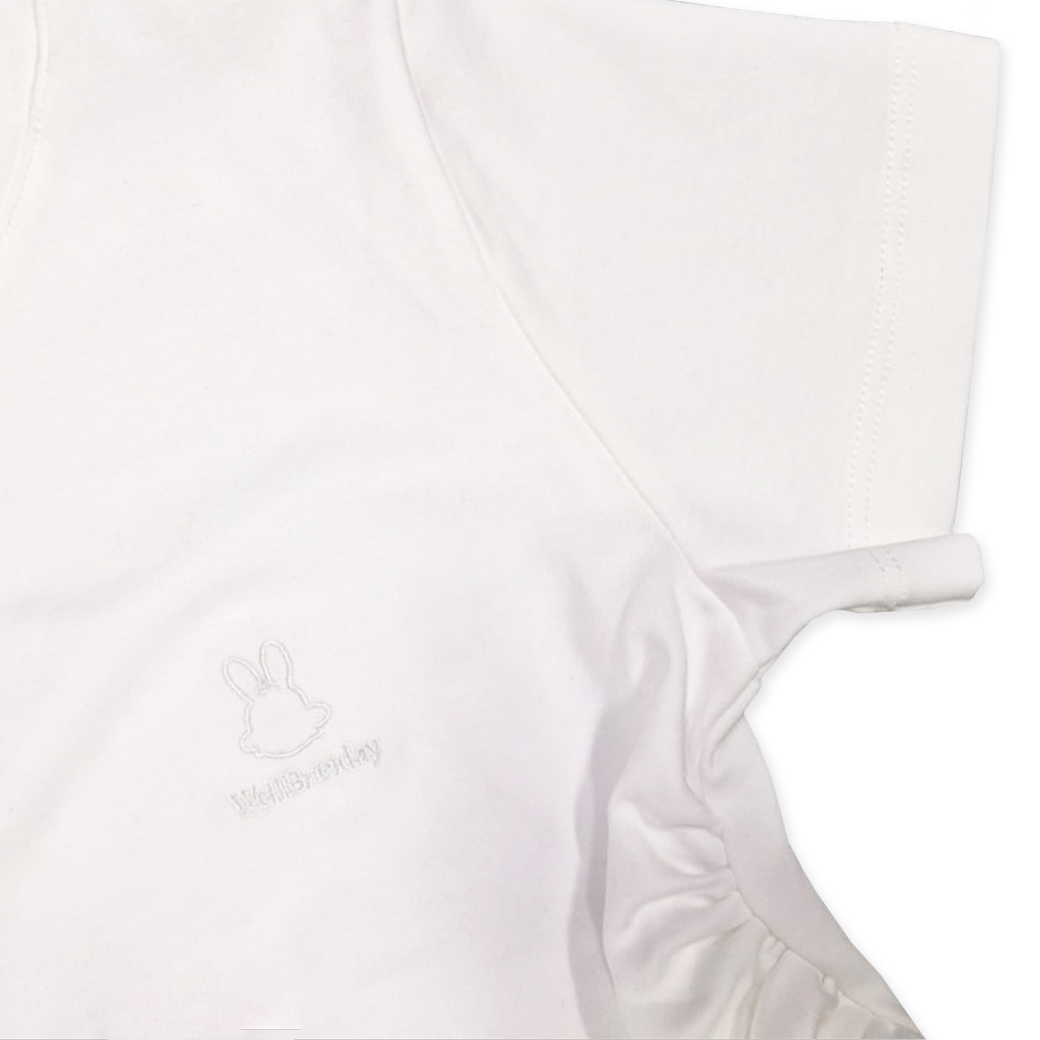 Wb Everyday Wm Ruched Top - White