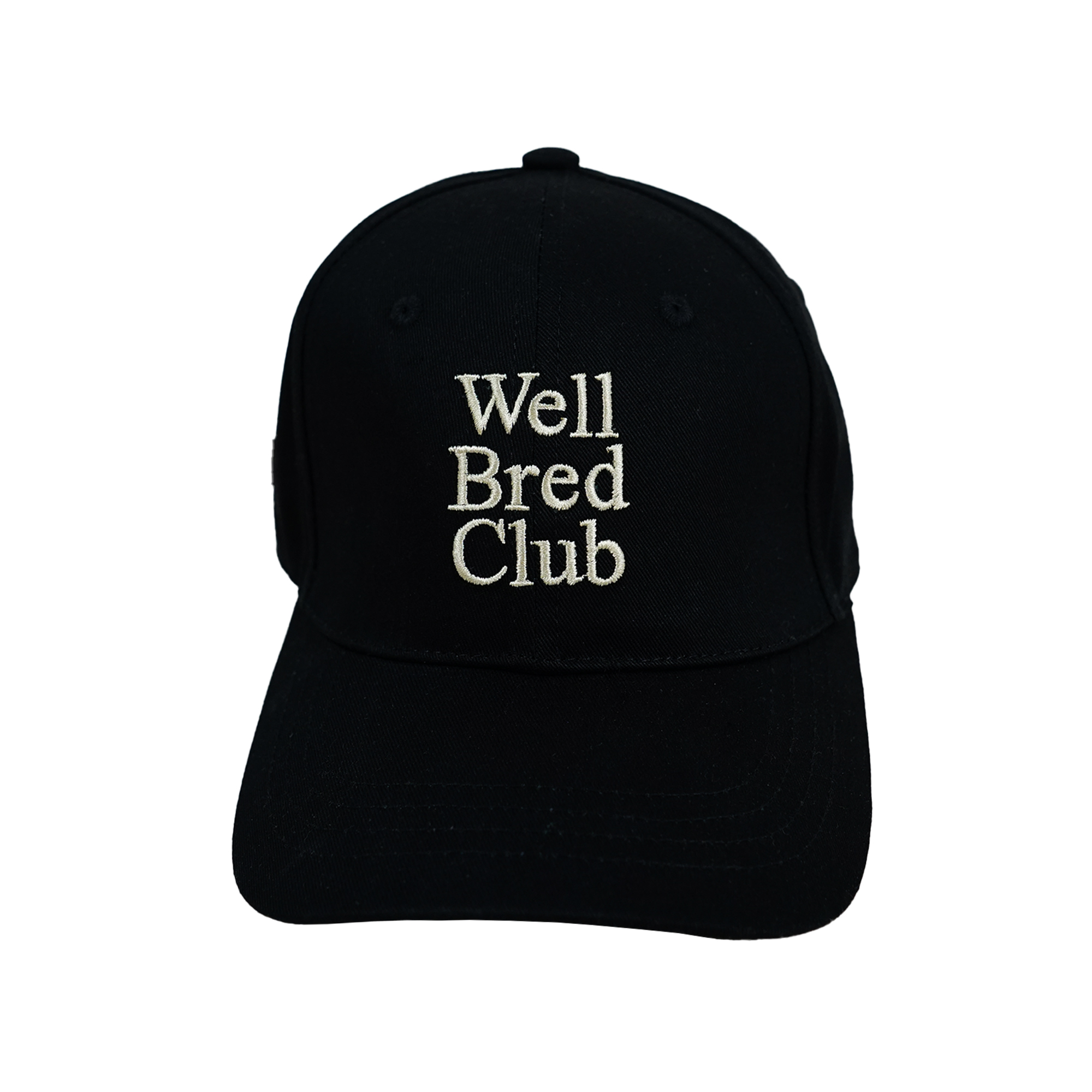 WBC Cream Emb Baseball Cap - Black