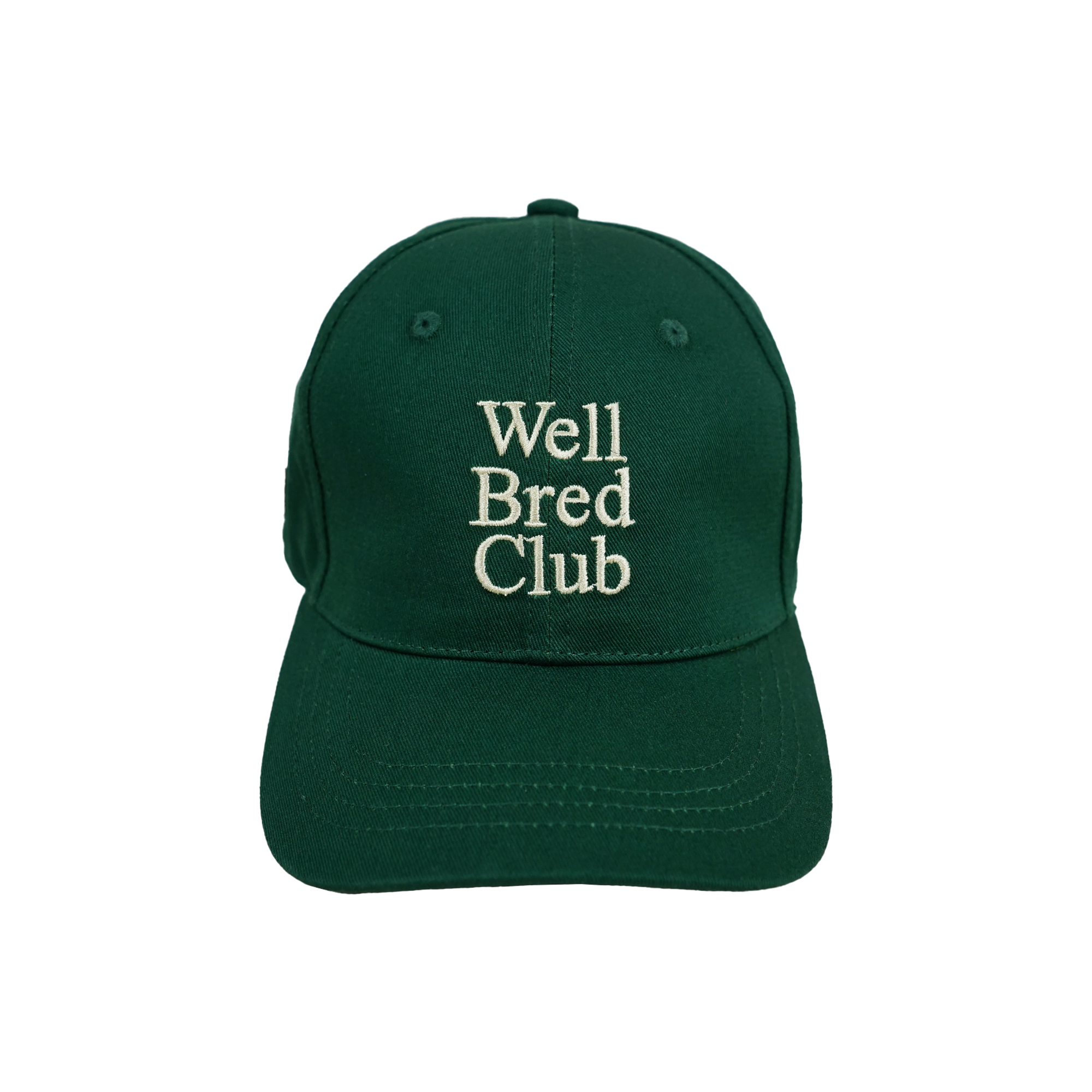 WBC Cream Emb Baseball Cap - Green