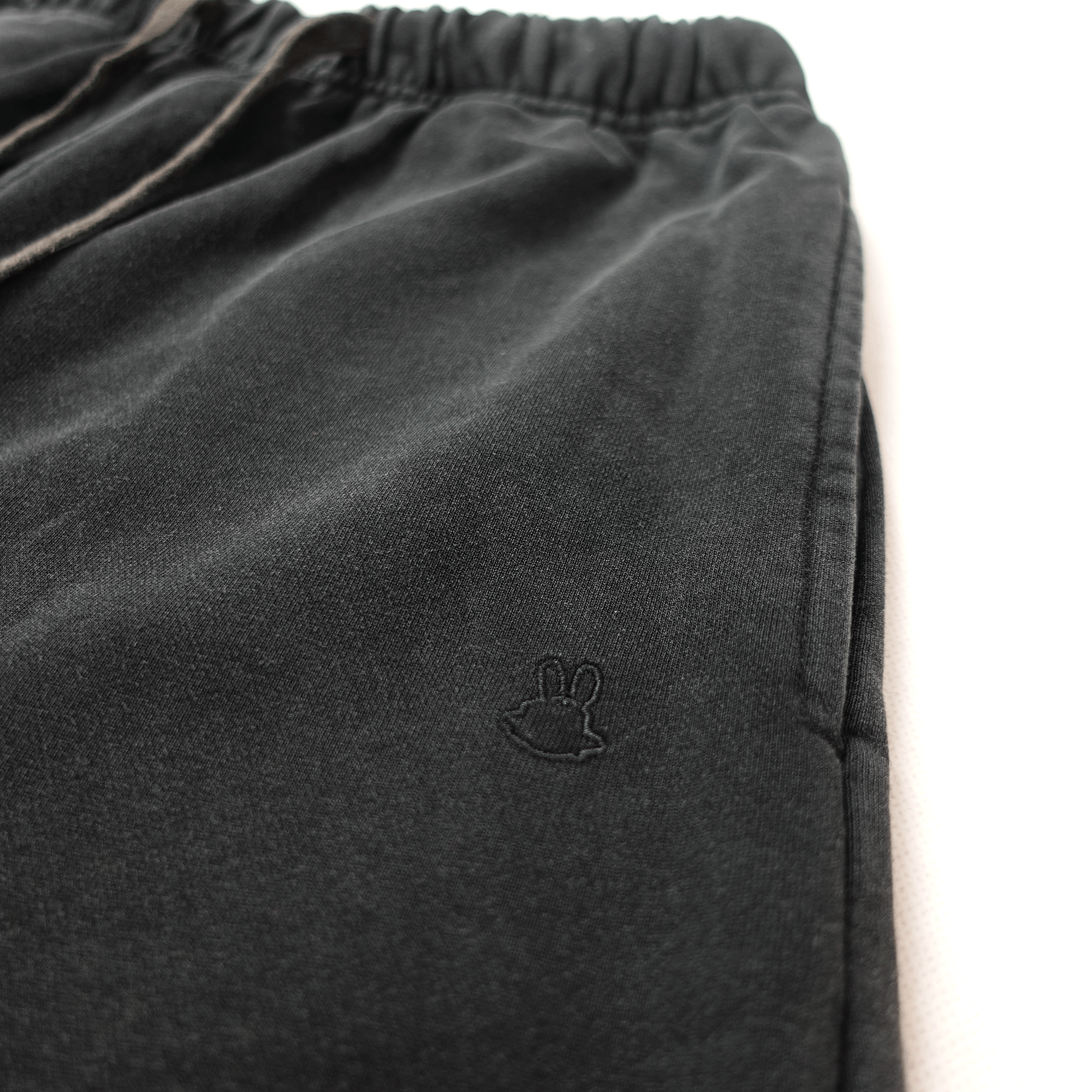 Wb Everyday Rabbit Emb Wsh Shorts - Black