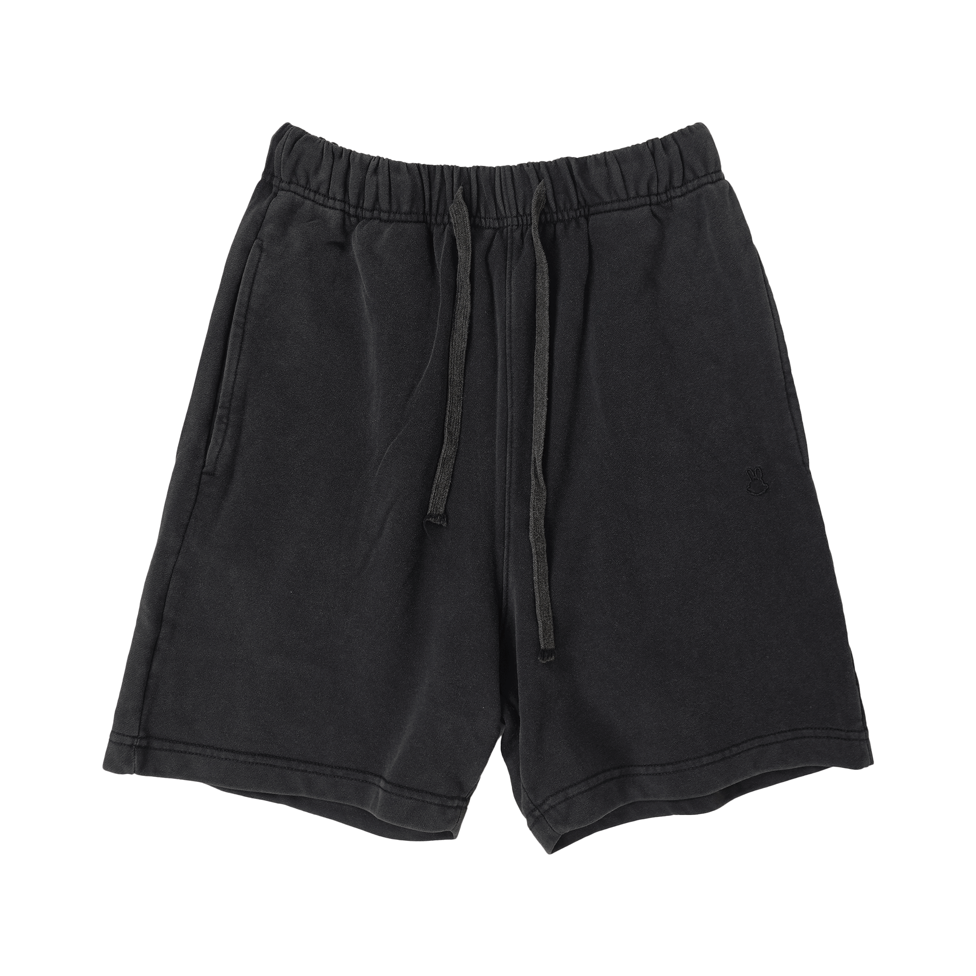 Wb Everyday Rabbit Emb Wsh Shorts - Black
