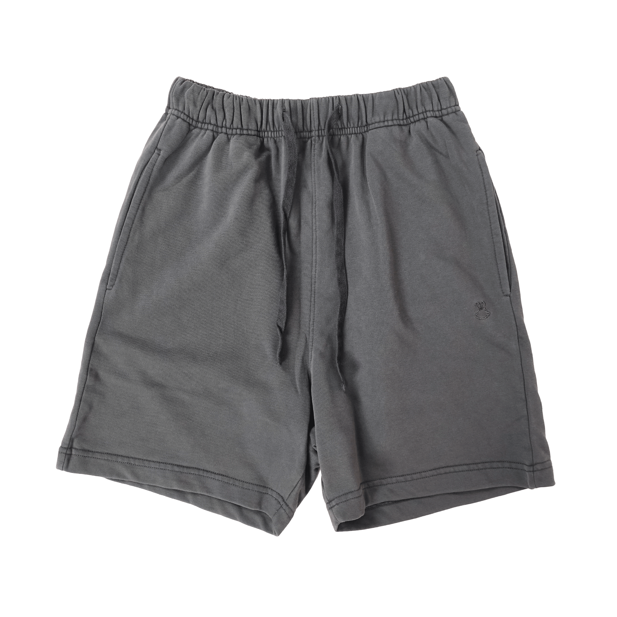 Wb Everyday Rabbit Emb Wsh Shorts - Charcoal