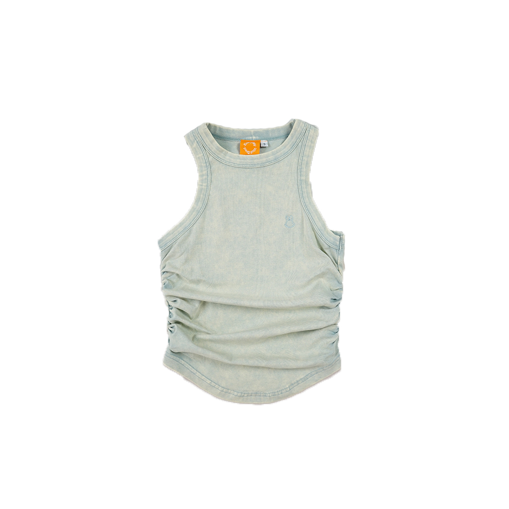 Wb Everyday Wm Wsh Ruched Top - Blue