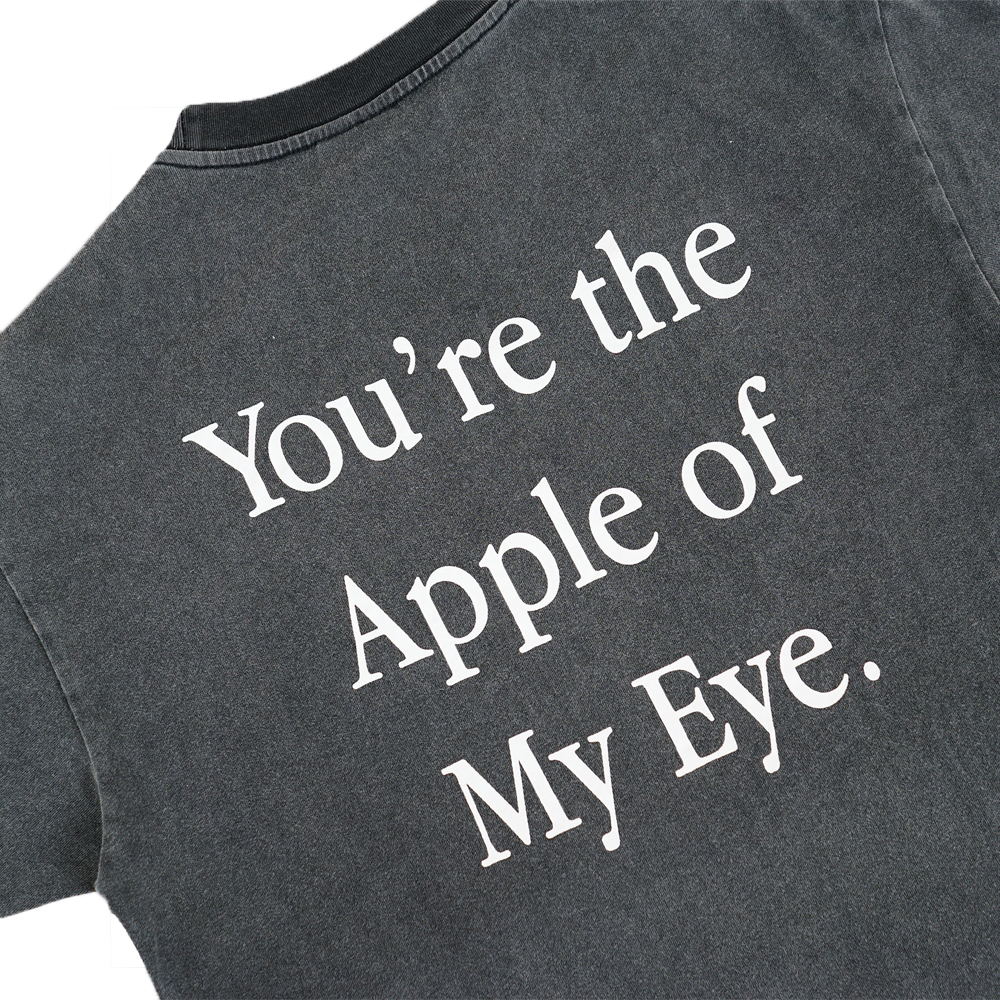 Happynauts Apple Washed Tee - Black