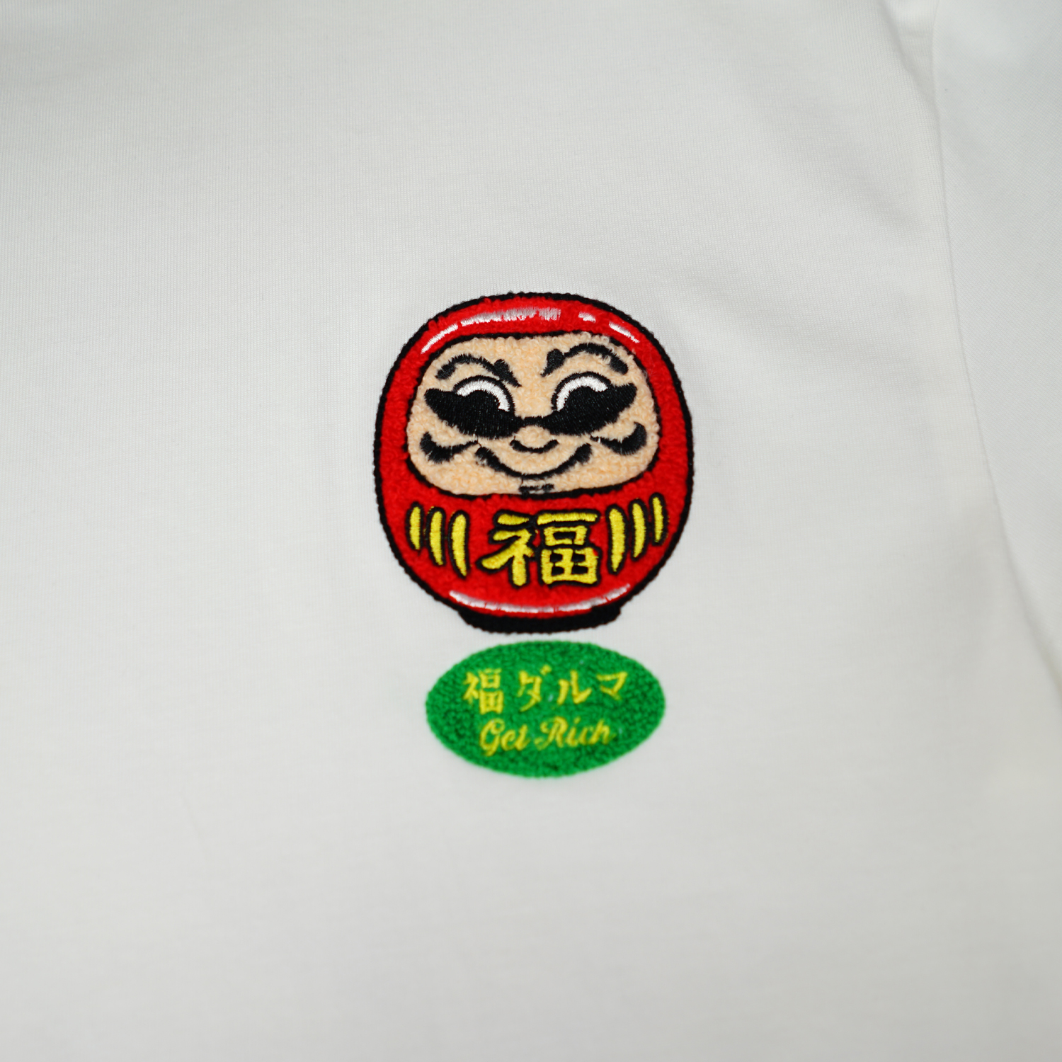 Happynauts Daruma Tee - White