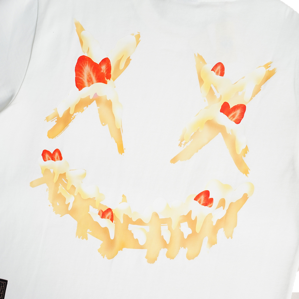 Ric Strawberry Cake Tee - White