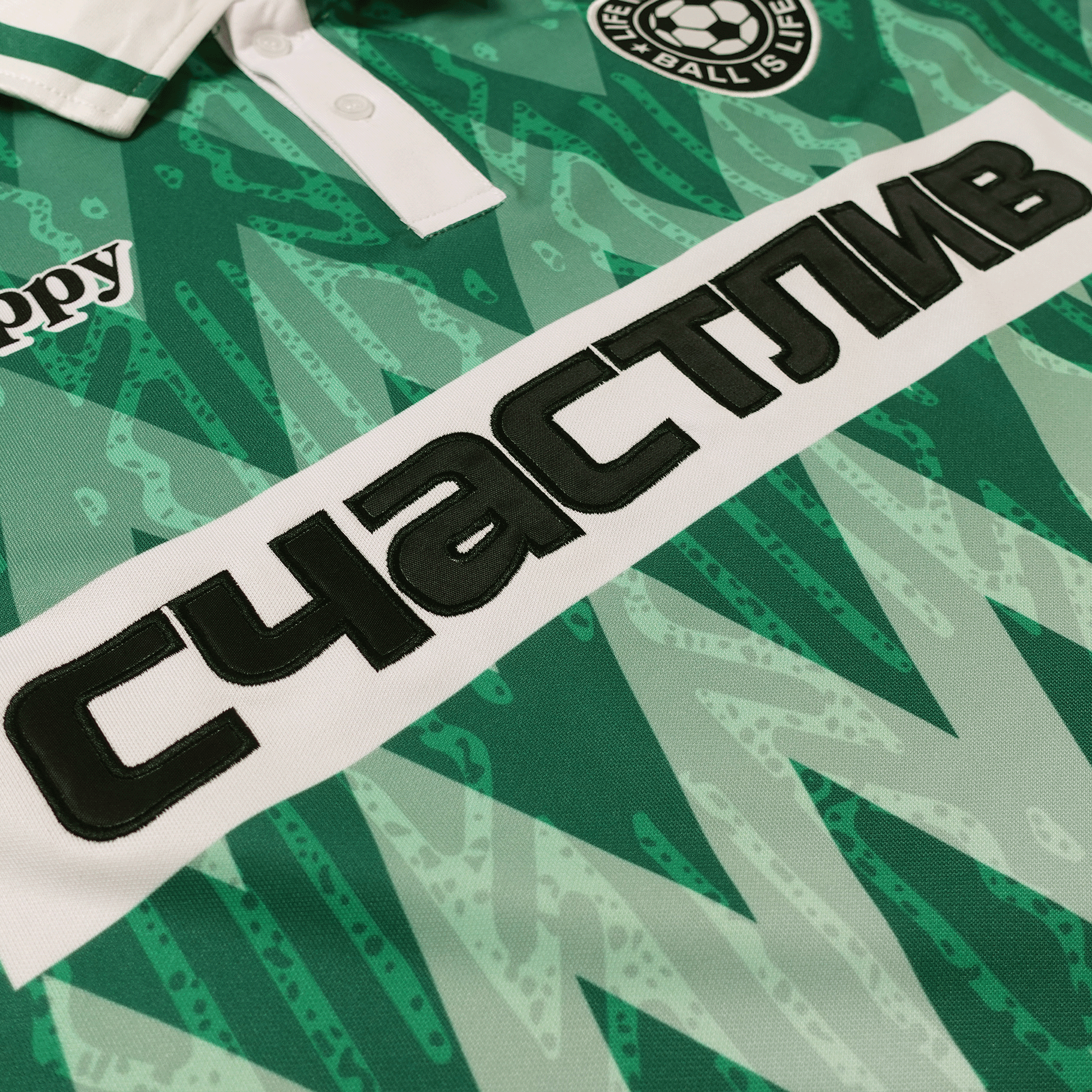 Happynauts Wavey Football Jersey - Green