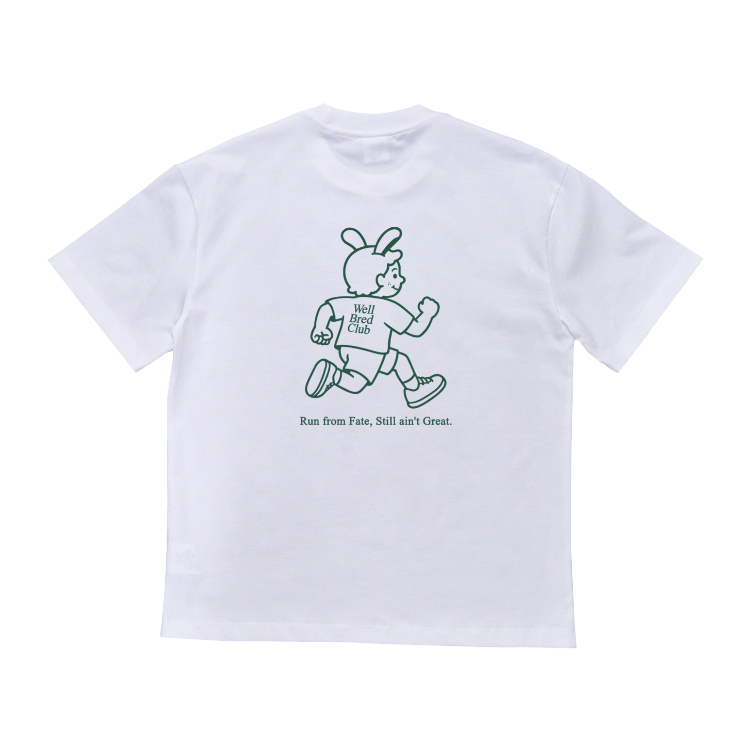 WellBred Club “Mascot" Tee - White