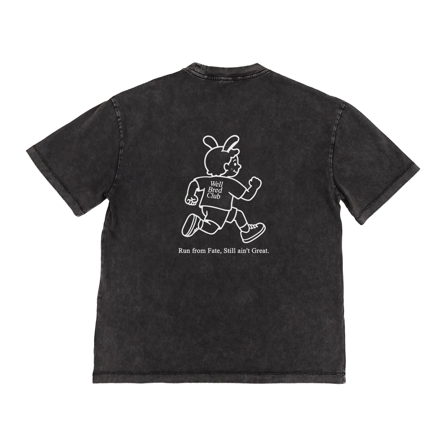 WellBred Club “Mascot" Wsh Tee - Black