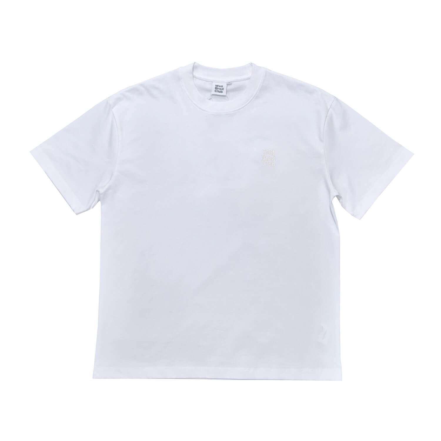 WellBred Club “Why Be Nice" Tee - White