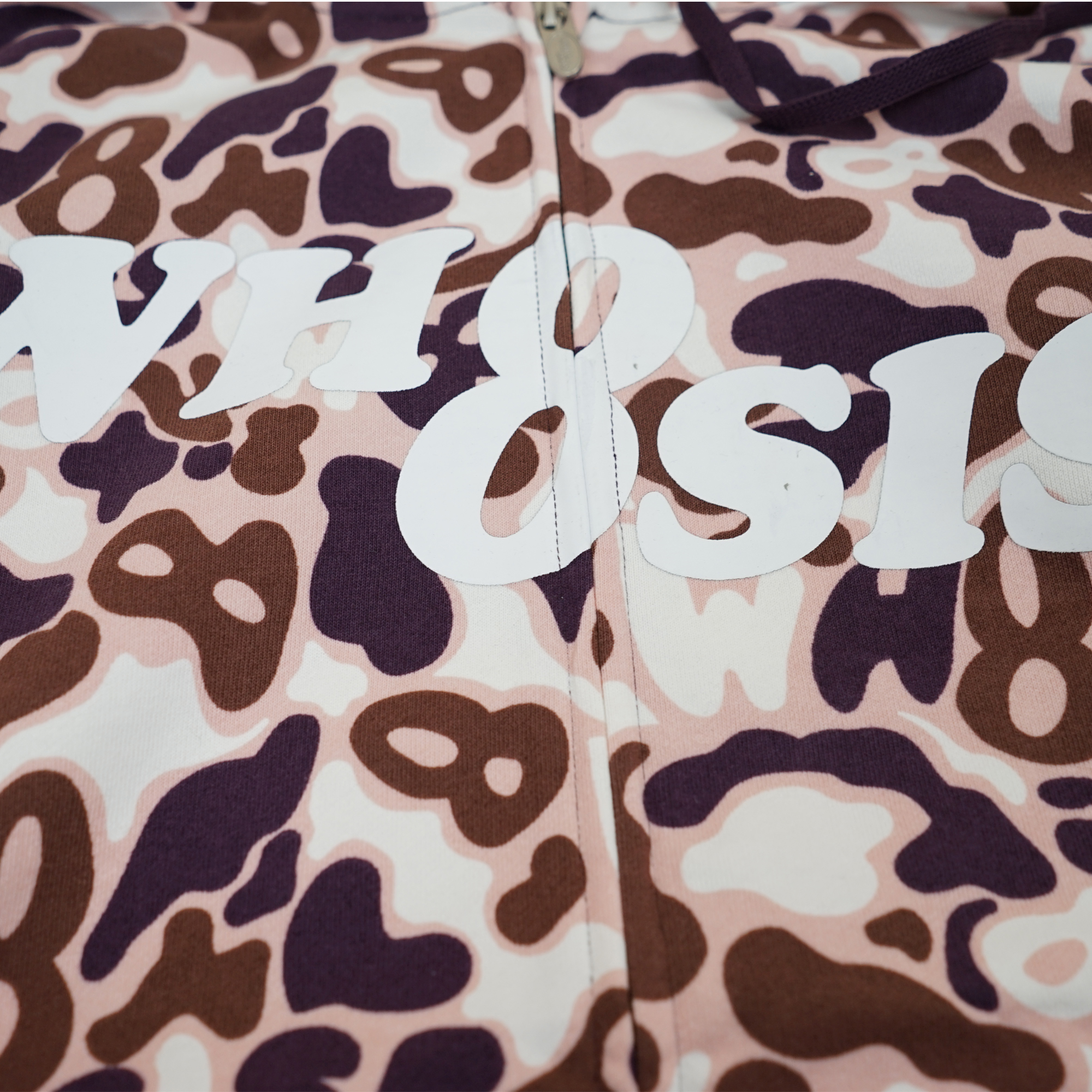 Whoosis 8 Logo Aop zip hoodie